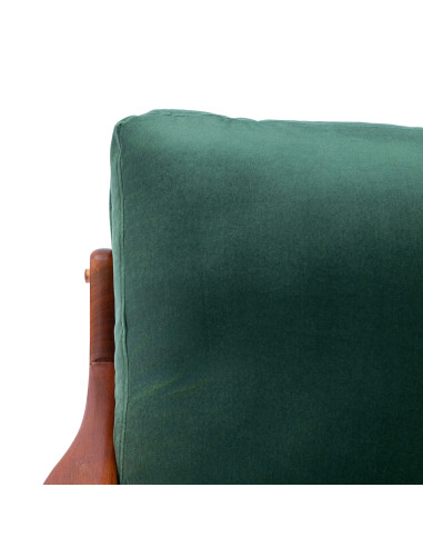 Sitial Blake Verde - Elegante y Cómodo para Living o Comedor