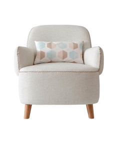 Poltrona Alana blanco