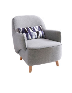 Poltrona Alana gris 2