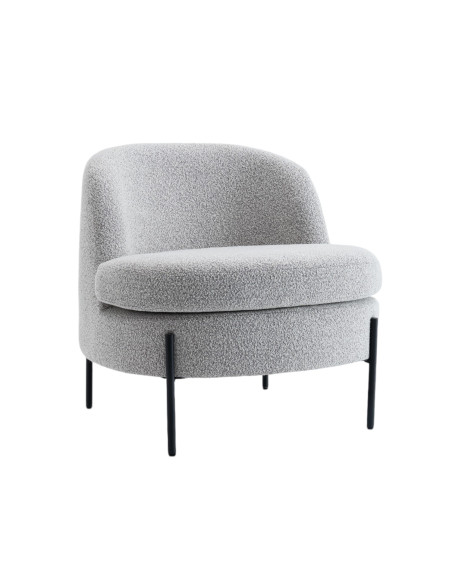 Poltrona Greta Gris Claro - Comodidad y Estilo en tu Living