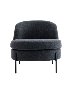 Poltrona Greta gris oscuro