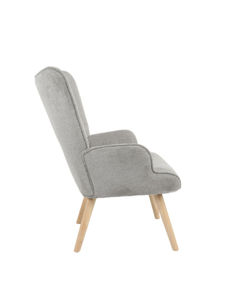 Poltrona Iván Gris - Diseño Moderno y Confort Supremo