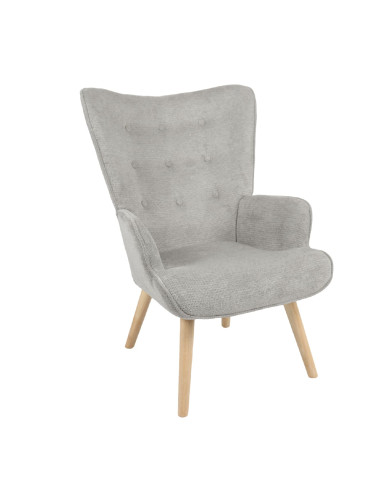 Poltrona Iván Gris - Diseño Moderno y Confort Supremo