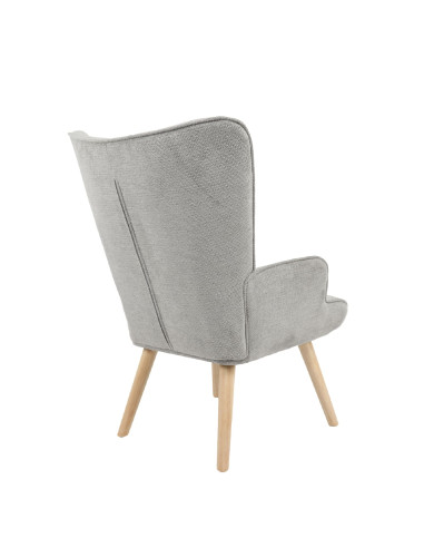 Poltrona Iván Gris - Diseño Moderno y Confort Supremo