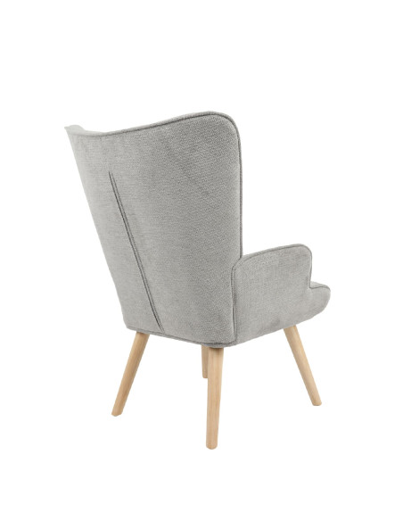 Poltrona Iván Gris - Diseño Moderno y Confort Supremo