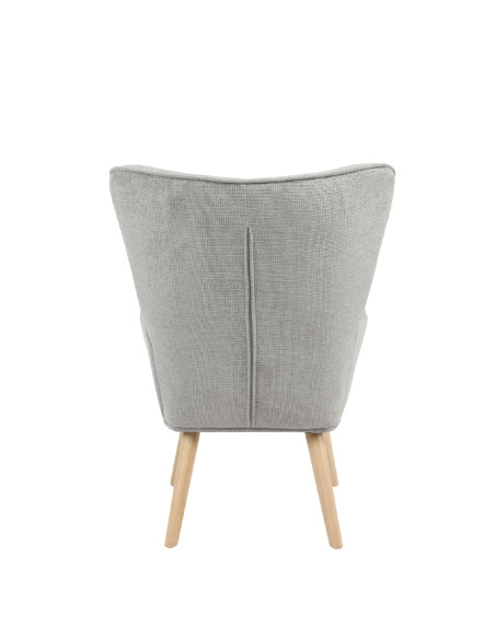 Poltrona Iván Gris - Diseño Moderno y Confort Supremo