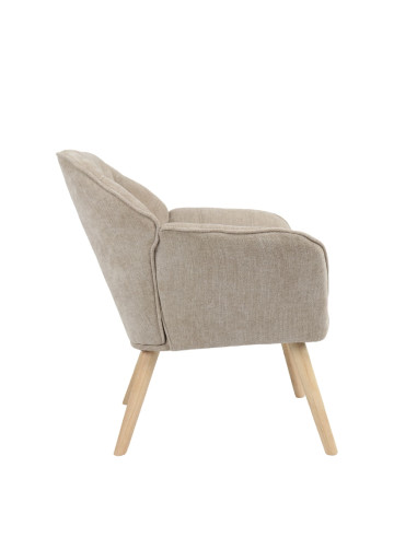 Poltrona Matilda Beige - Elegancia y Confort para el Living