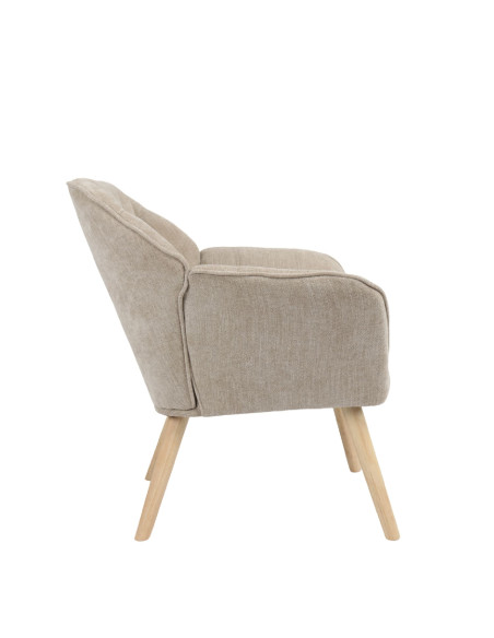 Poltrona Matilda Beige - Elegancia y Confort para el Living