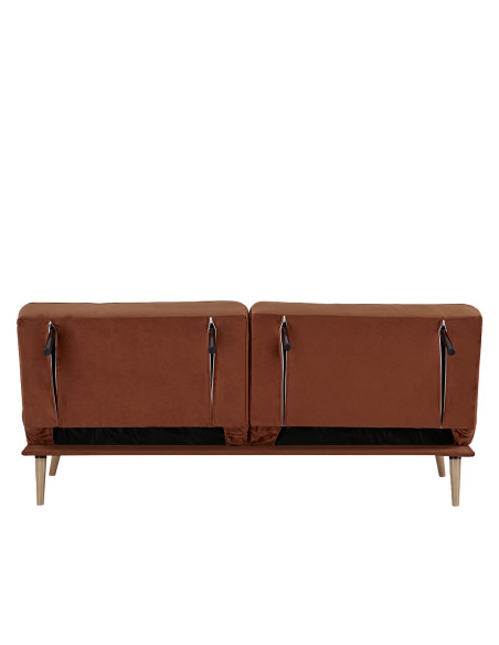 Futón Bergen naranjo