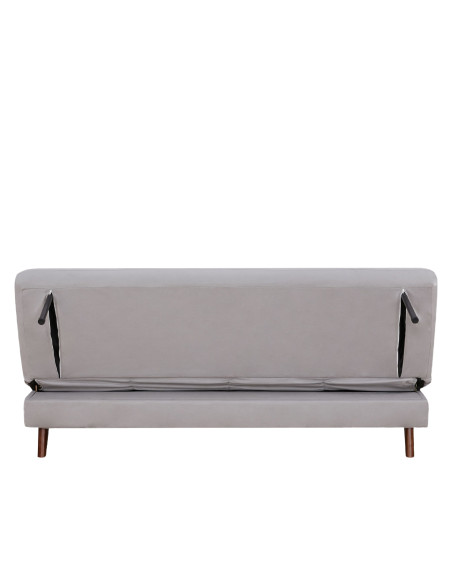 Futón con almacenaje Argis gris