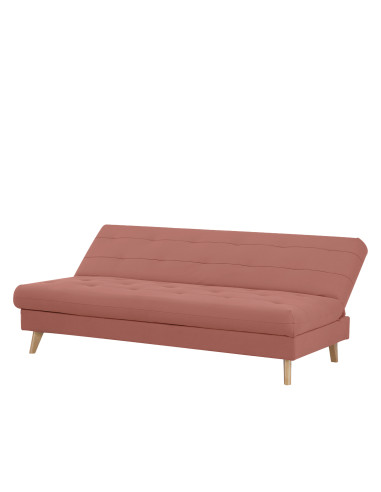 Futón con Almacenaje Argis Rosado - DKo Home