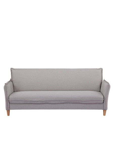 Futón con almacenaje Narvik gris claro