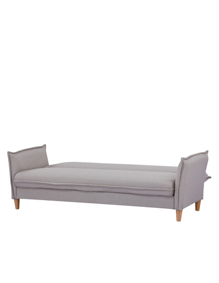 Futón con almacenaje Narvik gris claro