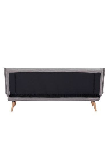 Futón Ibsen Gris 3 Cuerpos Living DKo Home - Muebles Modernos