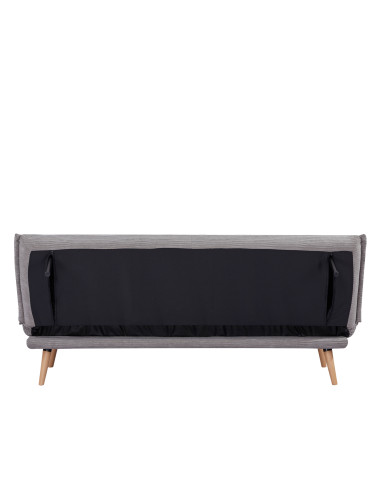 Futón Ibsen Gris 3 Cuerpos Living DKo Home - Muebles Modernos