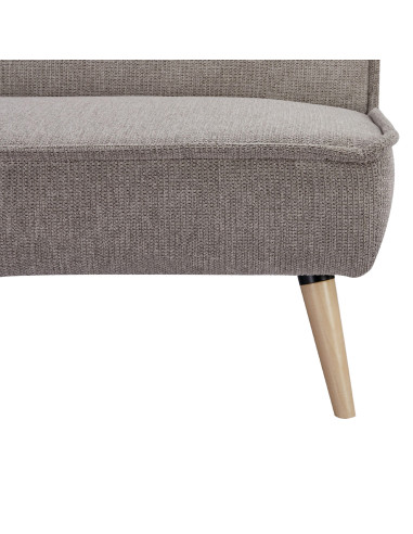 Futón Kiruna Gris 3 Cuerpos para Living - DKo Home