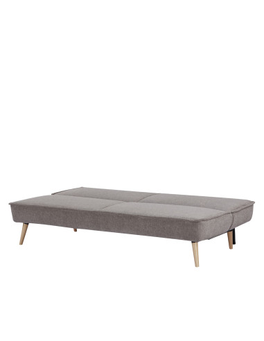 Futón Kiruna Gris 3 Cuerpos para Living - DKo Home