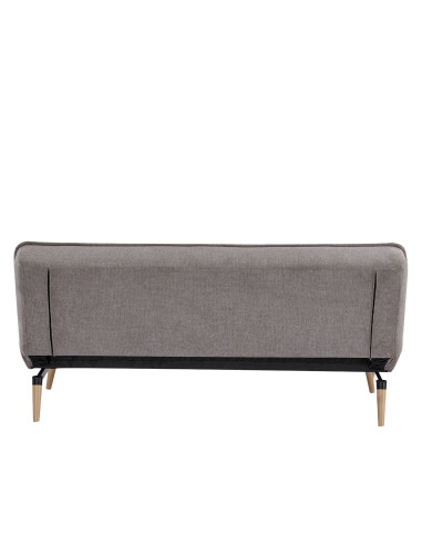 Futón Kiruna Gris 3 Cuerpos para Living - DKo Home