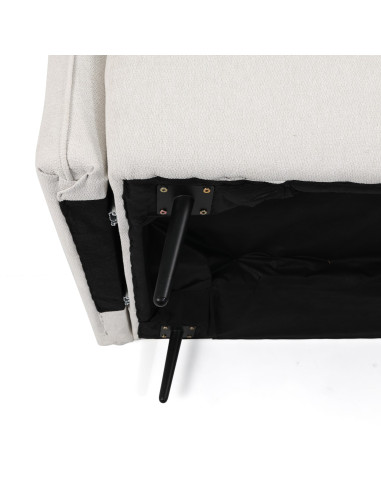 Futón Massimo Blanco - Sofá Cama Moderno y Funcional