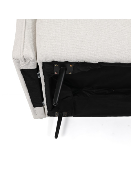 Futón Massimo blanco