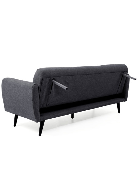 Futón Tino gris oscuro