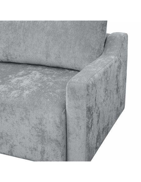 Sofá cama Gosier gris