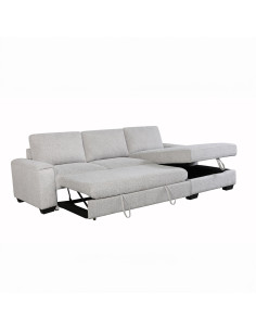 Sofá Cama Seccional Romano Gris - Moderno y Funcional 2