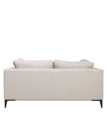 Sofá 2 cuerpos Alara gris claro