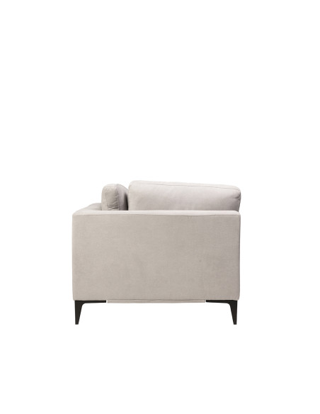 Sofá 2 cuerpos Alara gris claro