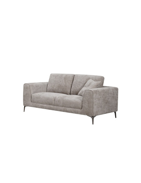 Sofá 2 cuerpos Bliss gris