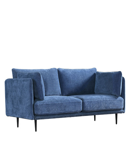 Sofá 2 cuerpos Dayton azul