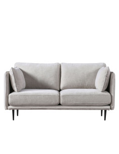Sofá 2 cuerpos Dayton gris claro