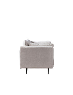 Sofá 2 cuerpos Dayton gris claro 2