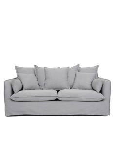 Sofa 2 cuerpos Hobart gris