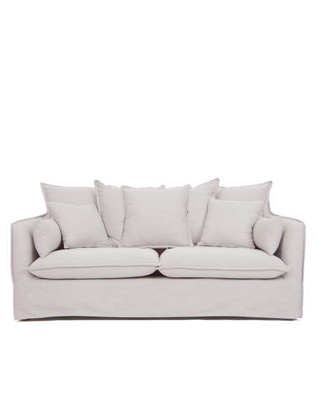 Sofa 2 cuerpos Hobart natural