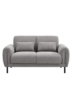 Sofá 2 cuerpos Lucía gris