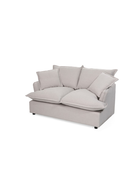 Sofá 2 cuerpos Matteo gris