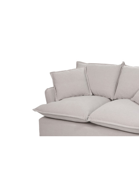 Sofá 2 cuerpos Matteo gris