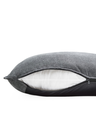 Sofá 2 Cuerpos Maya Gris - Mueble Moderno para Living