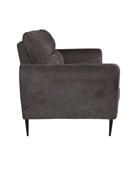 Sofá 2 cuerpos Nantes gris