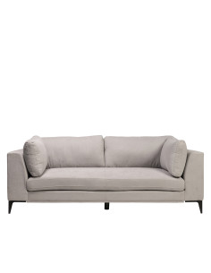 Sofá 3 cuerpos Alara gris claro