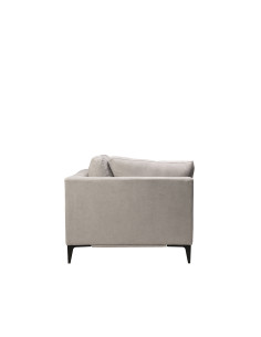 Sofá 3 cuerpos Alara gris claro 2