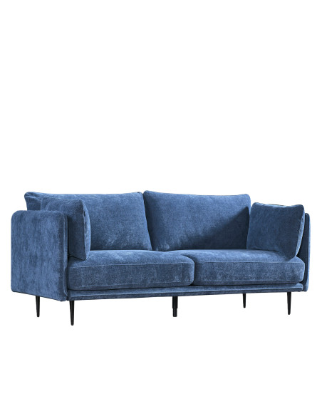 Sofá 3 cuerpos Dayton azul
