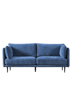 Sofá 3 cuerpos Dayton azul