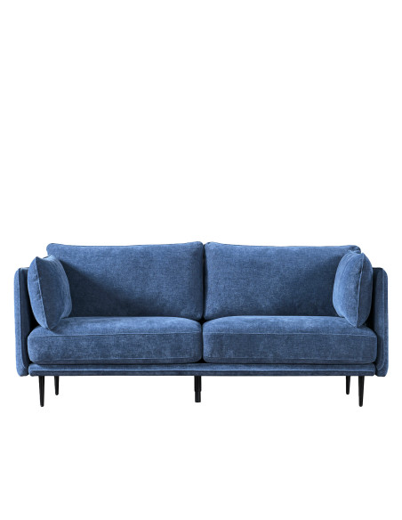 Sofá 3 cuerpos Dayton azul