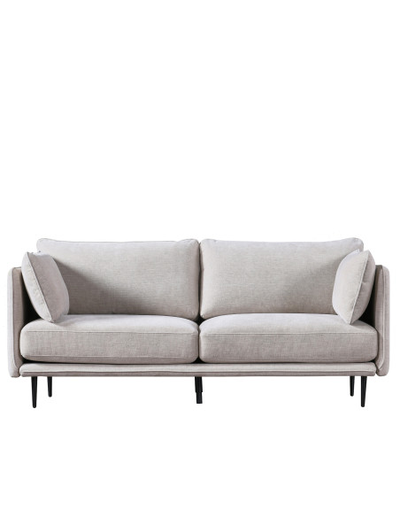 Sofá 3 cuerpos Dayton gris claro