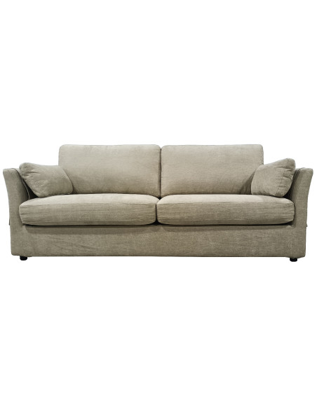 Sofá 3 cuerpos Livonia gris claro
