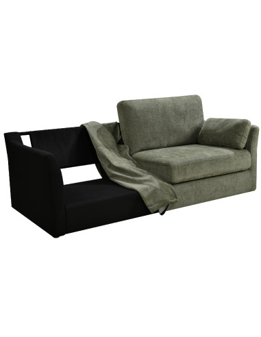 Sofá 3 cuerpos Livonia verde