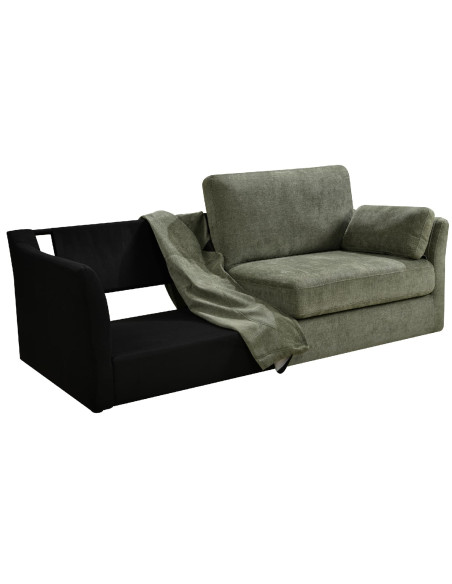 Sofá 3 cuerpos Livonia verde