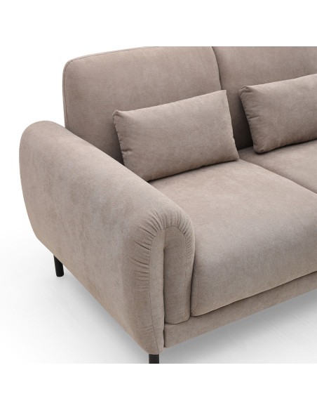 Sofá 3 cuerpos Lucía beige